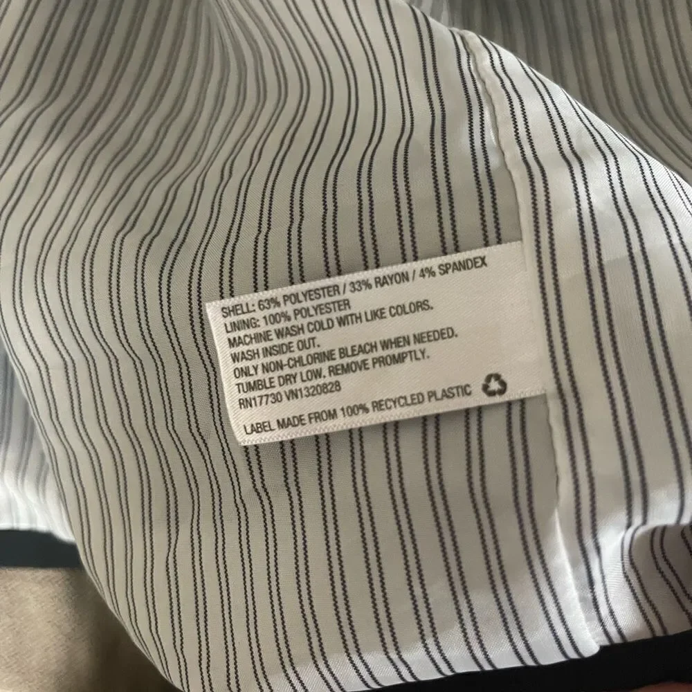 A New‎ Day Black One Button Blazer Women's Size 18 Classic Office Workwear 327 - Picture 6 of 10